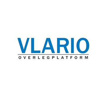 Vlario logo witte kader